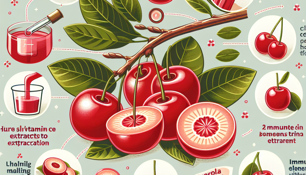 Acerola Cherries Extract: Uses and Advantages