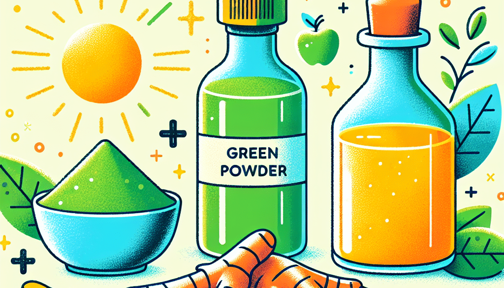 Greens Powder Turmeric Apple Cider Vinegar Benefits