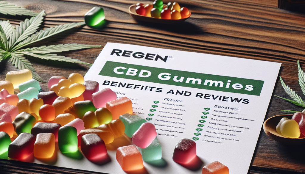 Regen CBD Gummies: Benefits and Reviews