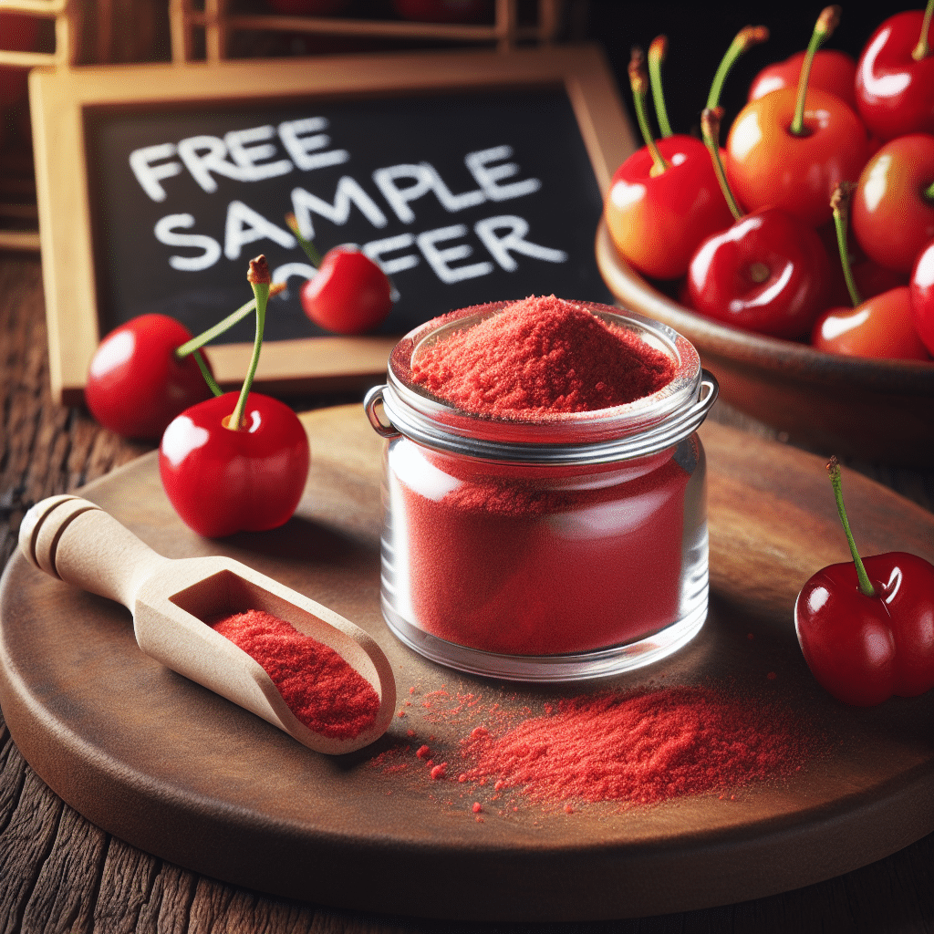 Acerola Cherry Extract Powder Free Sample Offer