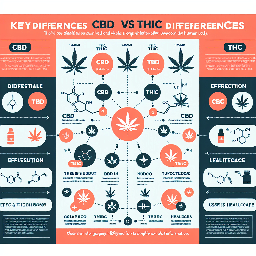 CBD vs THC: Key Differences Explained