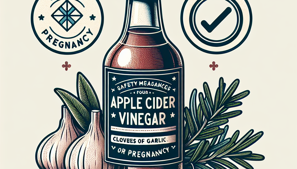 Apple Cider Vinegar Garlic Rosemary Pregnancy Safety