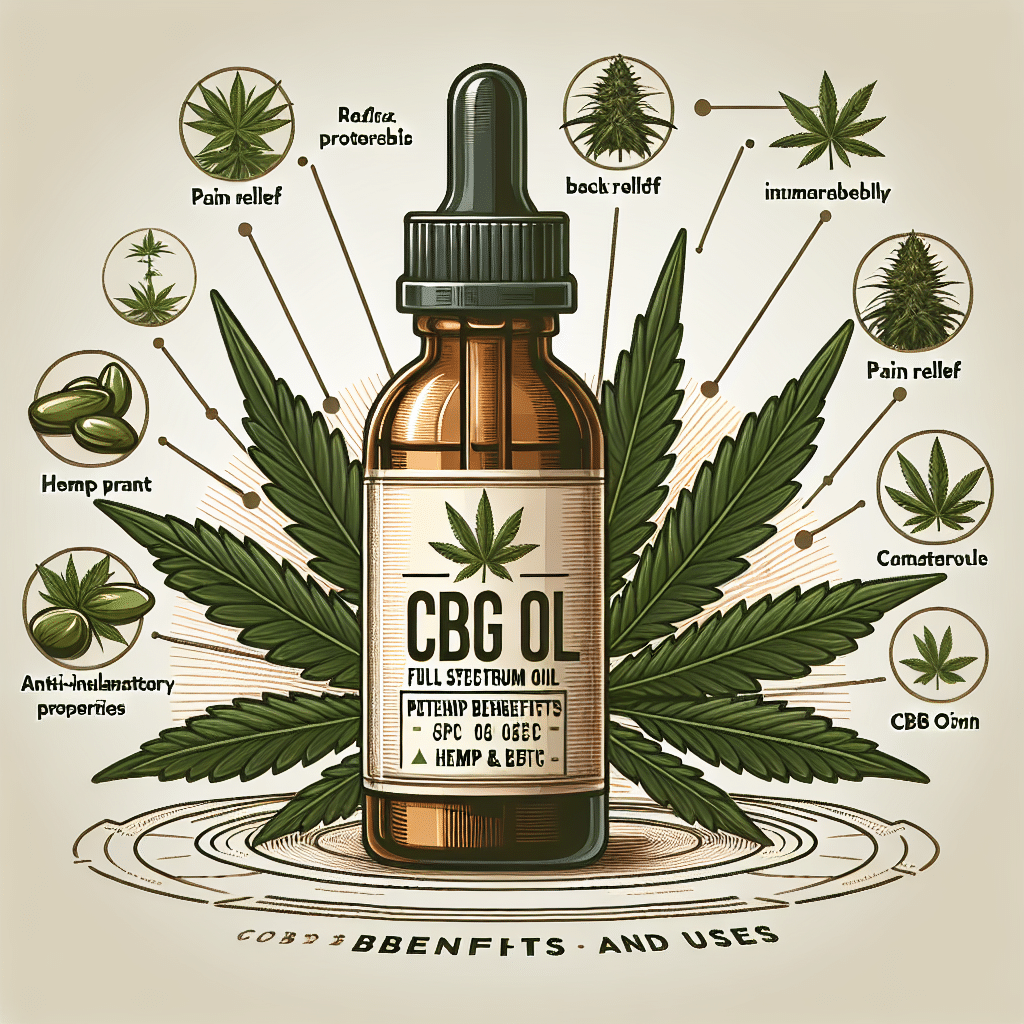 CBG Full Spectrum Oil: Benefits and Uses