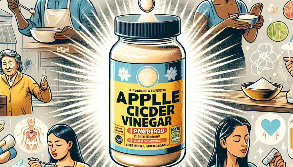 Apple Cider Vinegar Powder Uses and Benefits