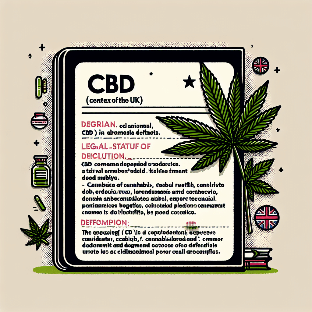 What does CBD mean in UK?