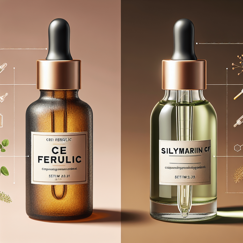 CE Ferulic vs Silymarin CF: Key Differences