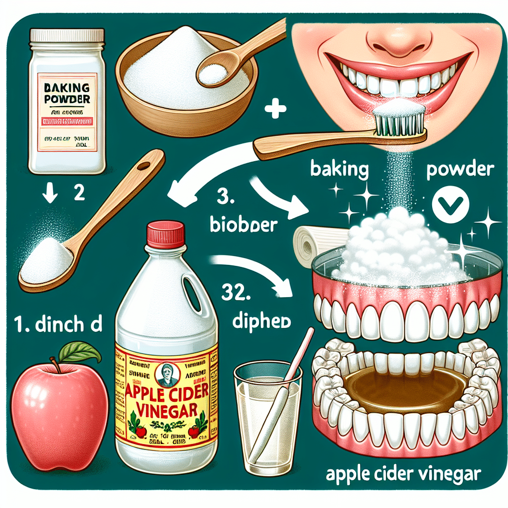 Baking Powder and Apple Cider Vinegar for Teeth