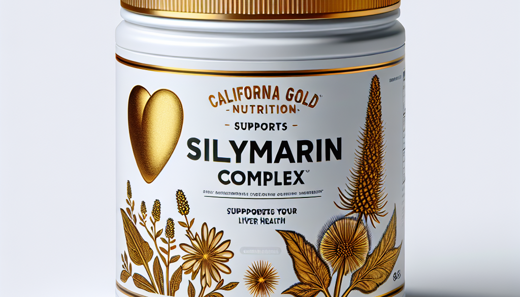 California Gold Nutrition Silymarin Complex Liver Health