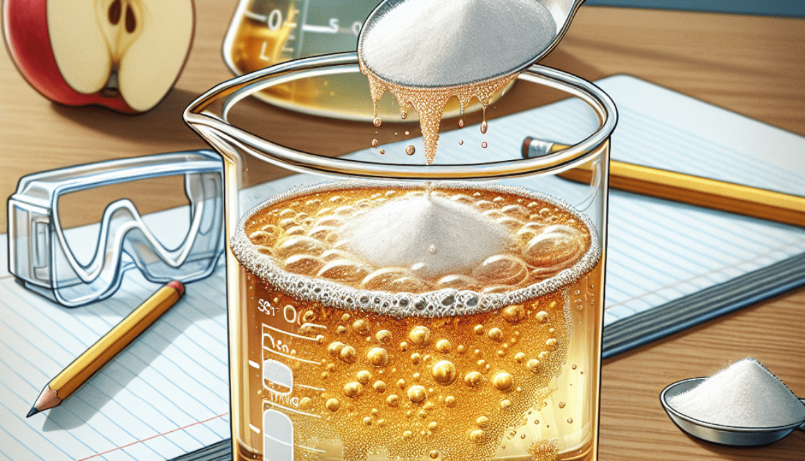 Apple Cider Vinegar Neutralize Baking Powder Reaction
