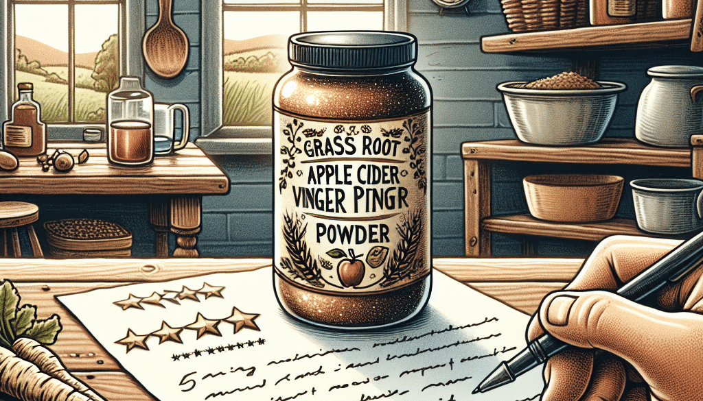 Grass Root Apple Cider Vinegar Powder: Review