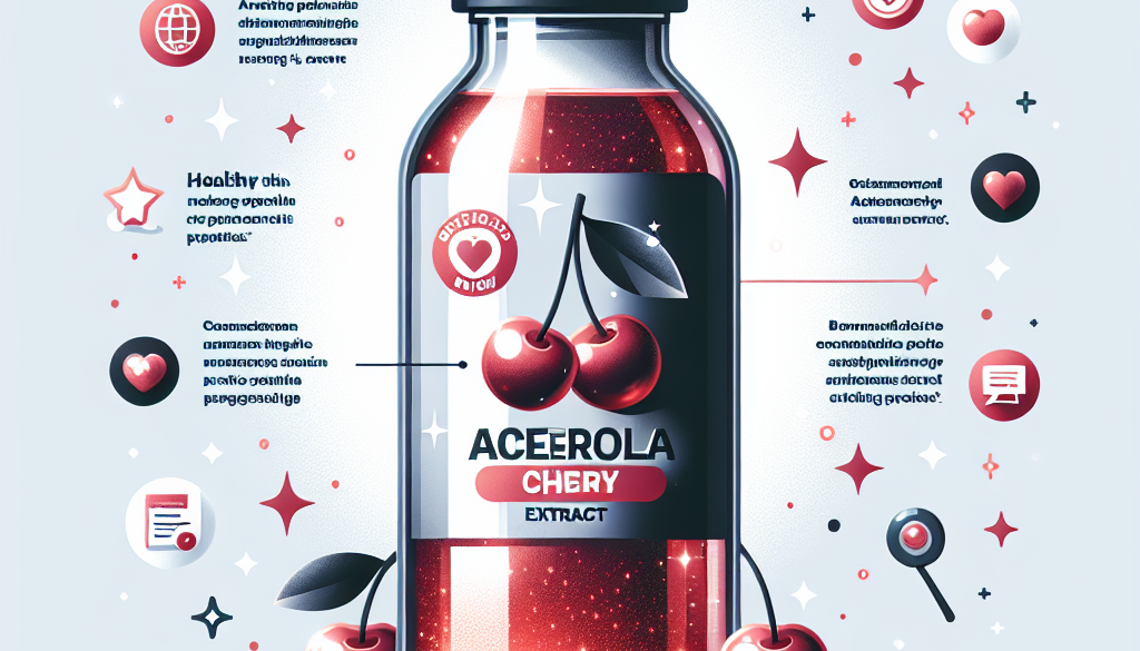 Acerola Cherry Extract Vistra: Benefits Review