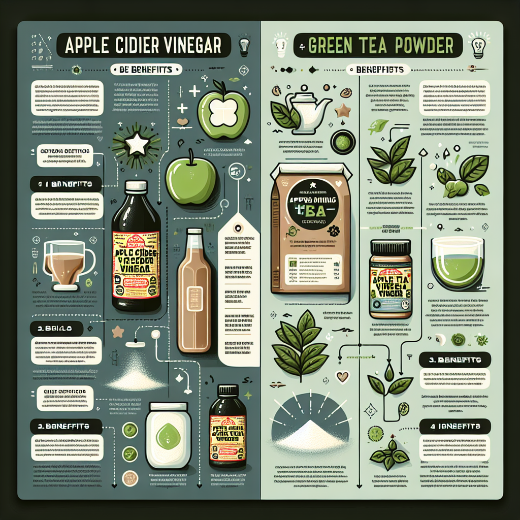 Apple Cider Vinegar and Green Tea Powder Benefits