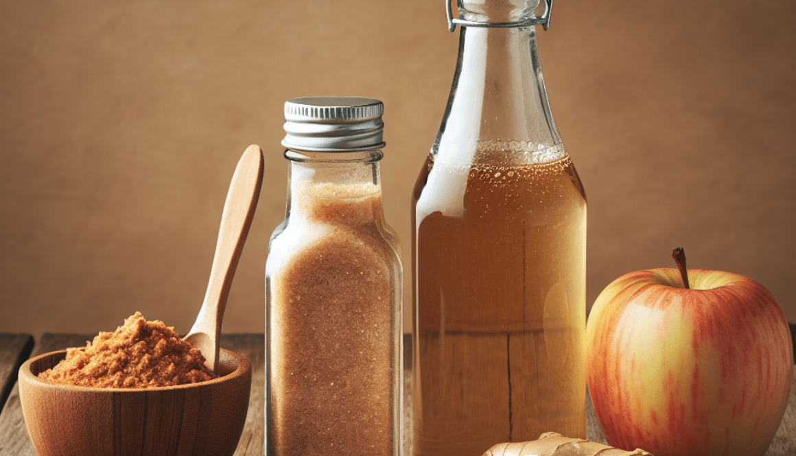 Ginger Powder Toothpaste and Apple Cider Vinegar