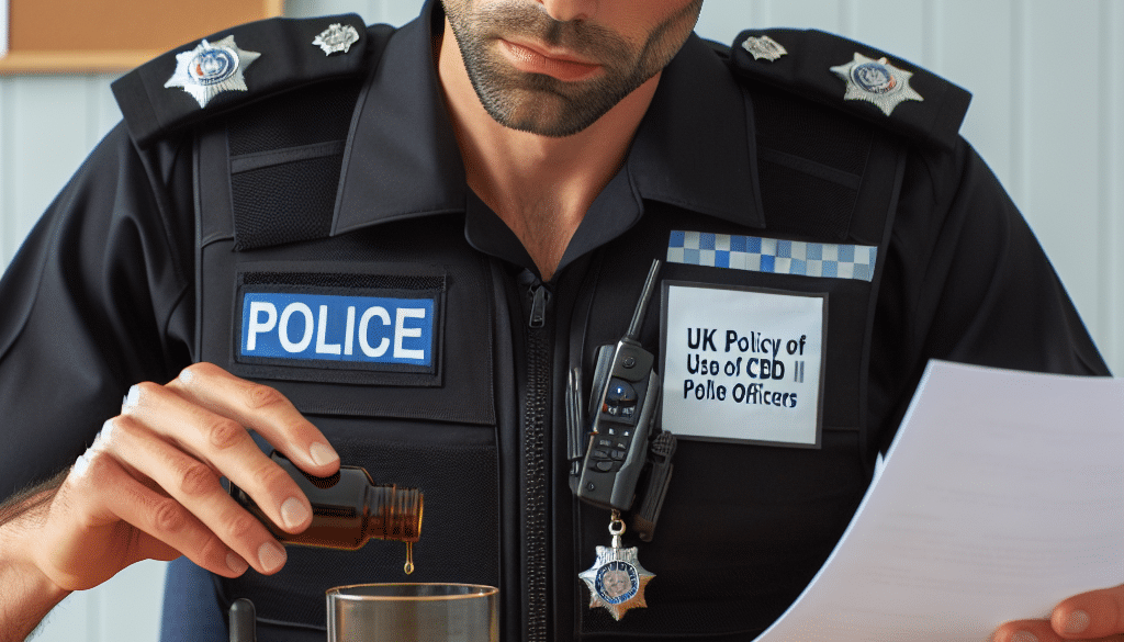 Can a police officer use CBD oil in the UK?