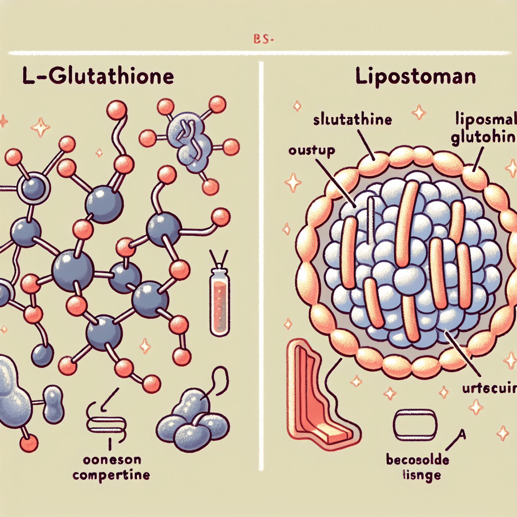 Difference Between L-Glutathione and Liposomal