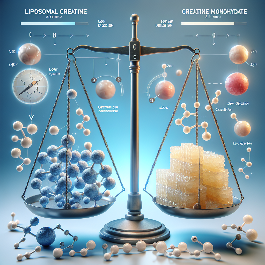 Liposomal Creatine vs Creatine Monohydrate: Comparison