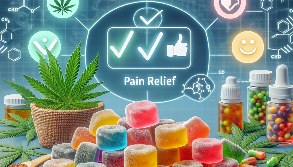 CBD + CBG Gummies for Pain: Effective Relief?