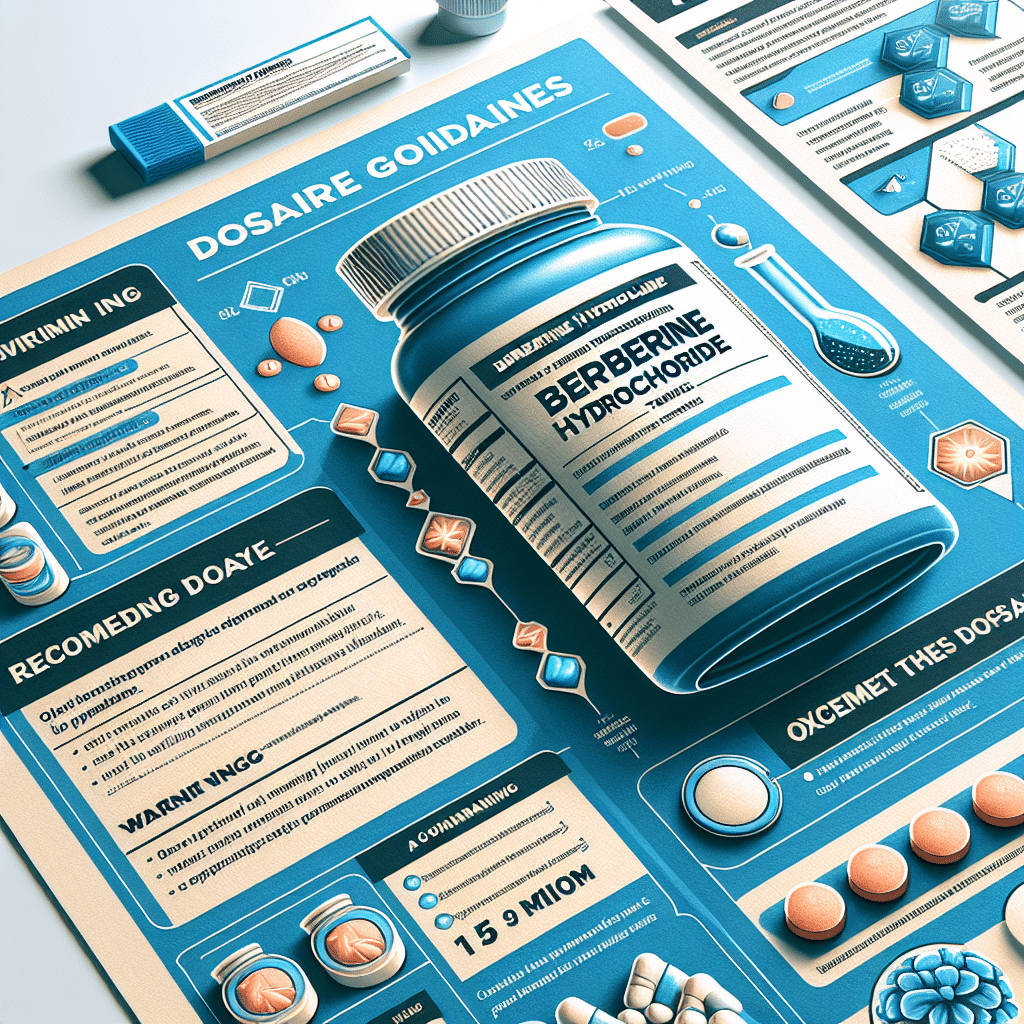 Berberine Hydrochloride Dosage: How Much to Take