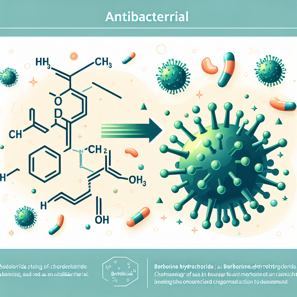 Berberine Hydrochloride Antibacterial: Uses