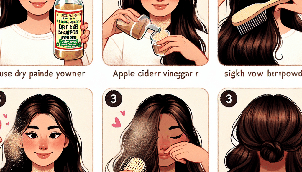 Apple Cider Vinegar Dry Shampoo Powder: How to Use