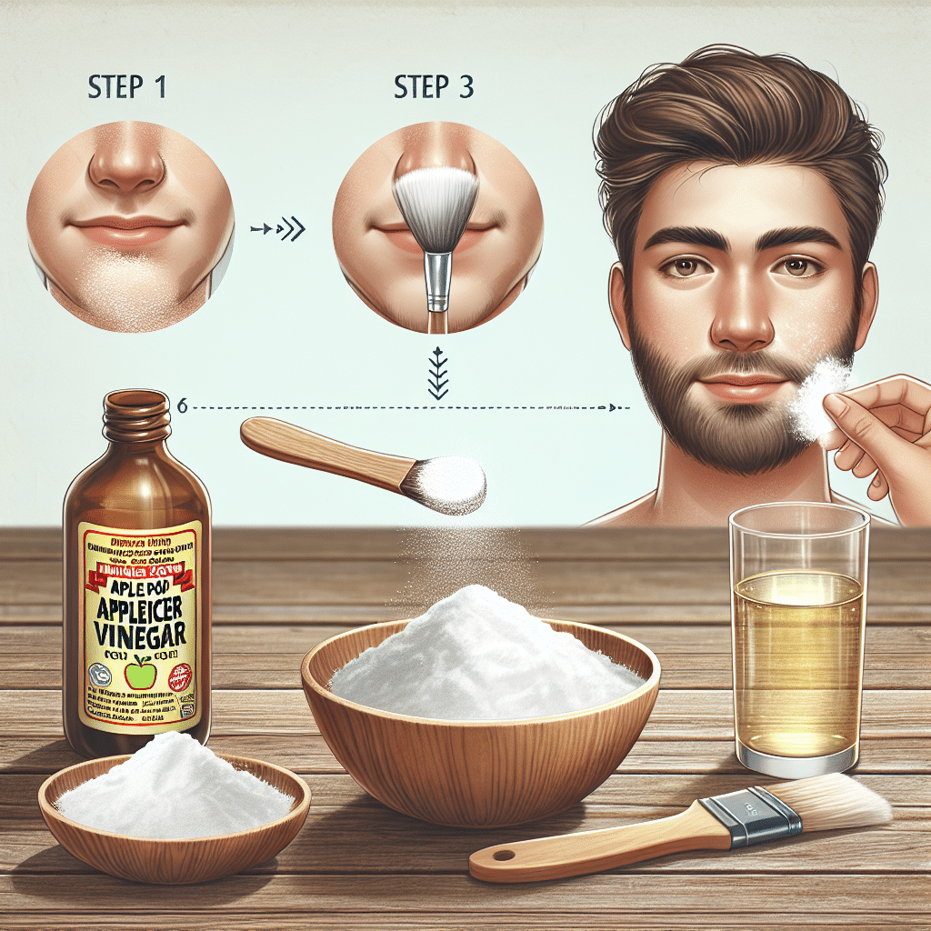 Baking Powder and Apple Cider Vinegar for Skin