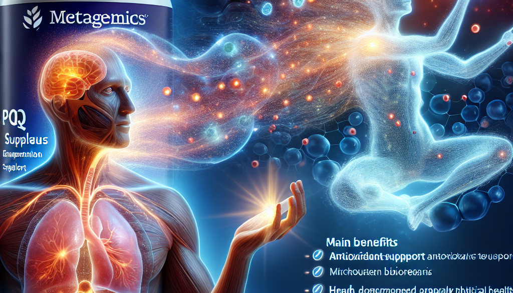 Metagenics PQQ: Health Benefits