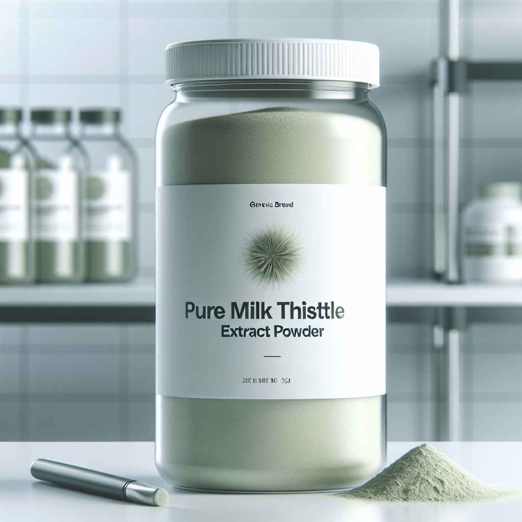 BulkSupplements Pure Milk Thistle Extract Powder