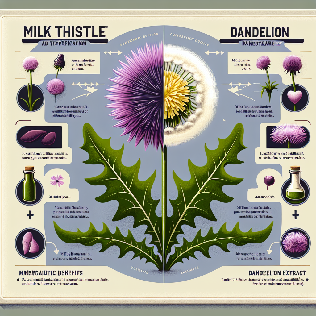 Milk Thistle Dandelion Extract: Benefits