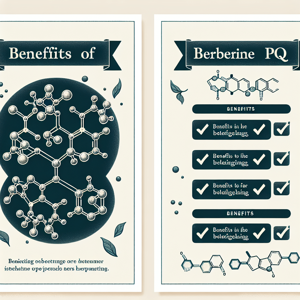 Berberine with PQQ: Benefits