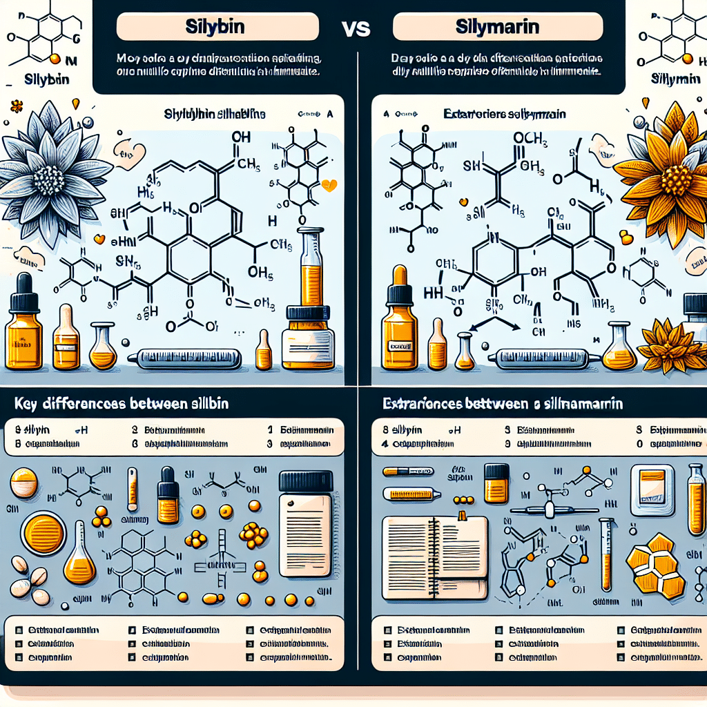 Silybin and Silymarin: Key Differences