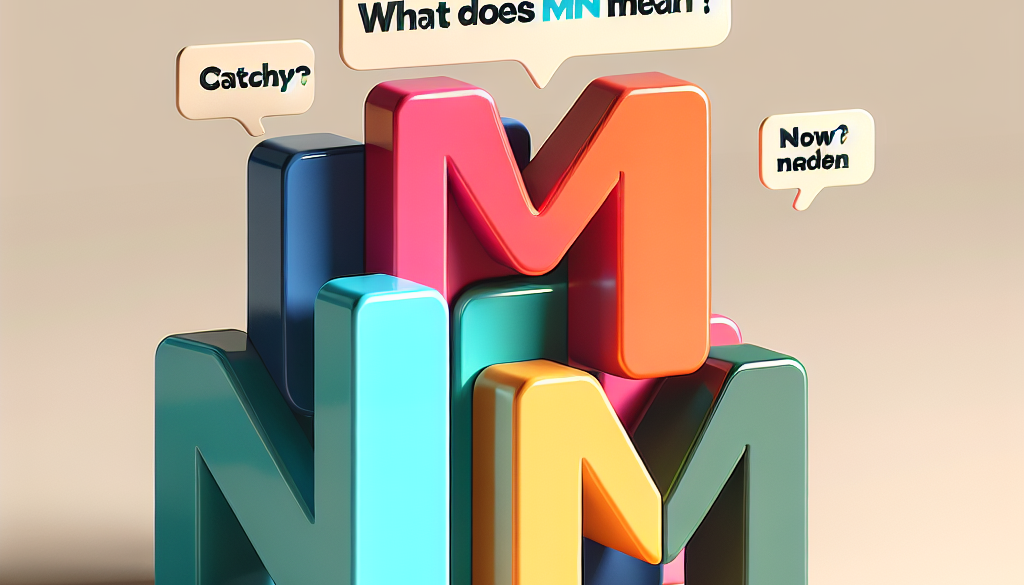 What Does Mnm Mean?