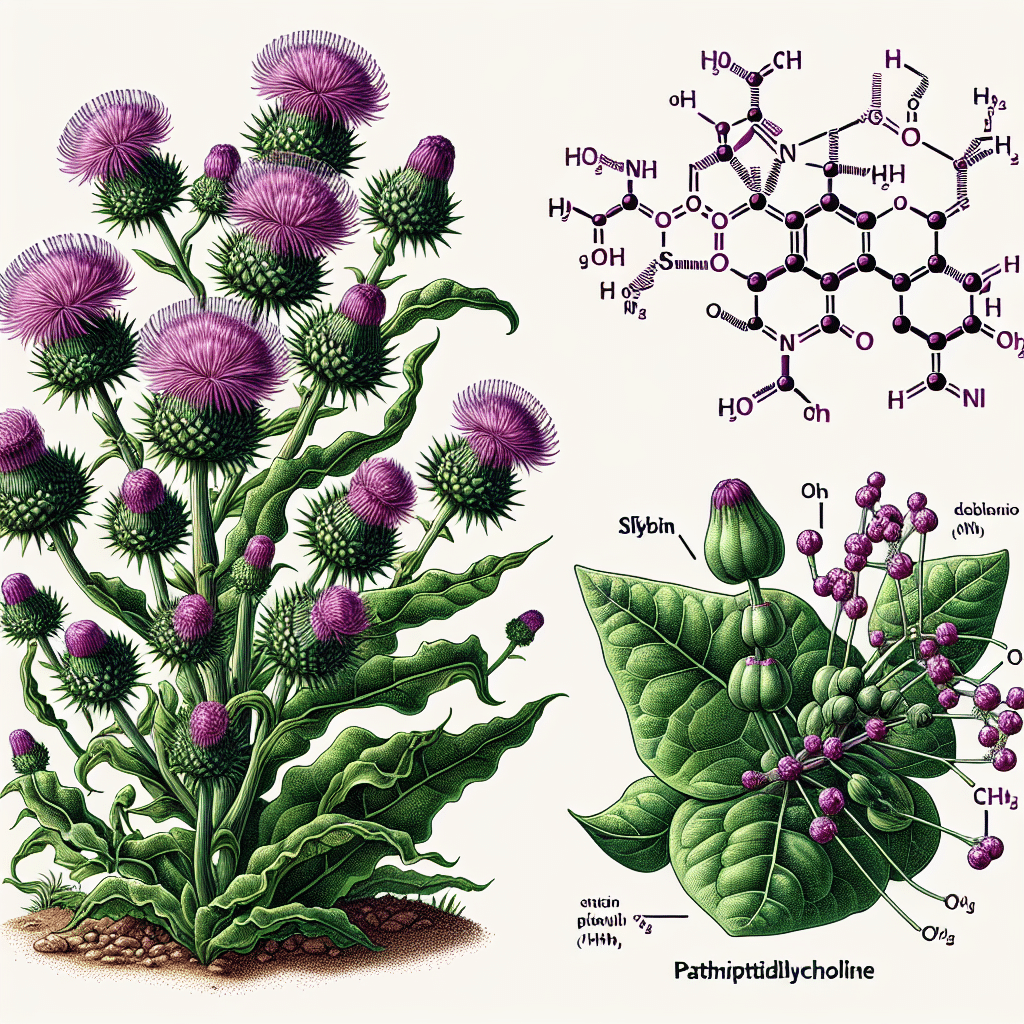 Milk Thistle Constituent Silybin Plus Phosphatidylcholine