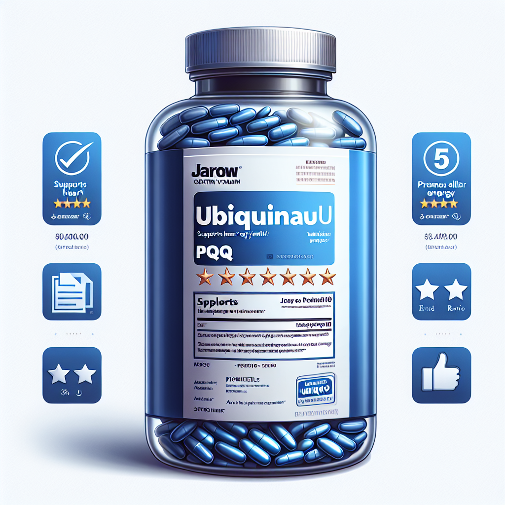 Jarrow Ubiquinol PQQ: Product Review