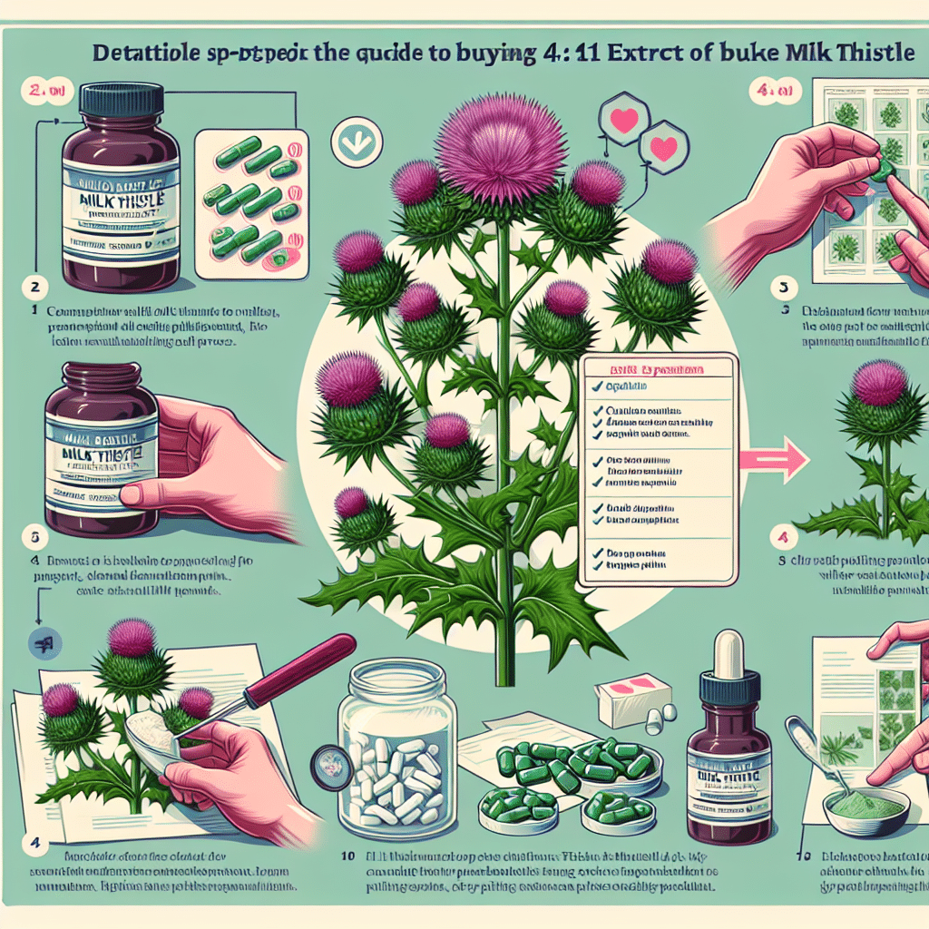 Buy Milk Thistle 4 1 Extract: Guide