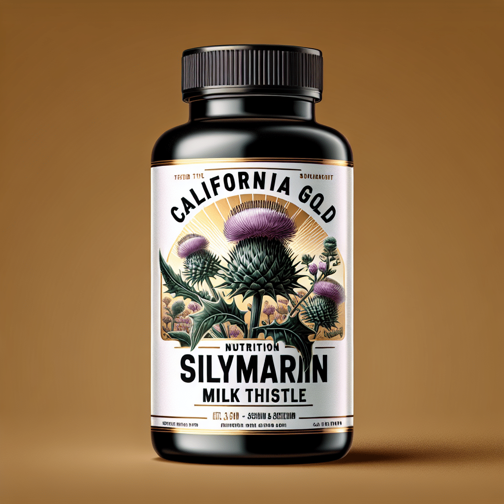 California Gold Nutrition Silymarin Milk Thistle