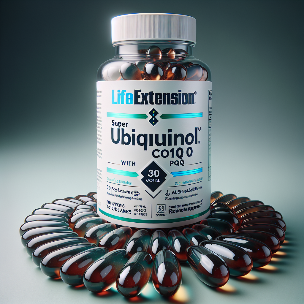 Life Extension Super Ubiquinol CoQ10 with PQQ 30 Softgels