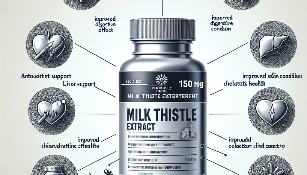 Milk Thistle Extract 150 mg: Benefits