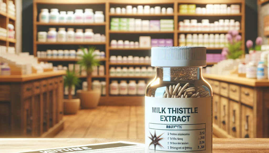 Milk Thistle Extract Vitamin Shoppe Review