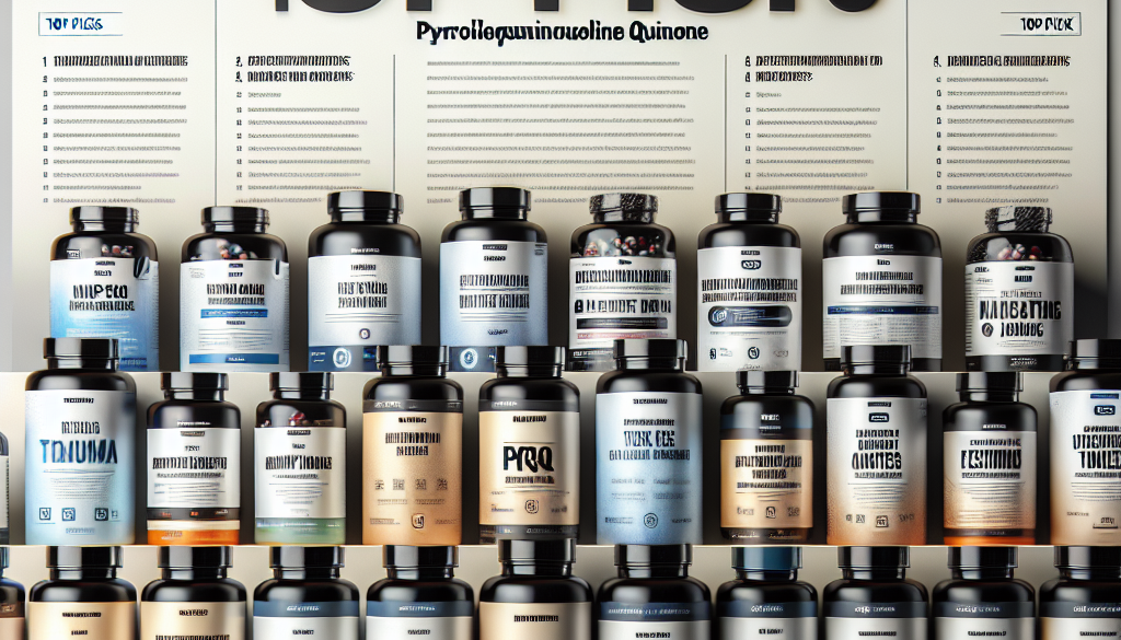 Best PQQ Supplements: Top Picks