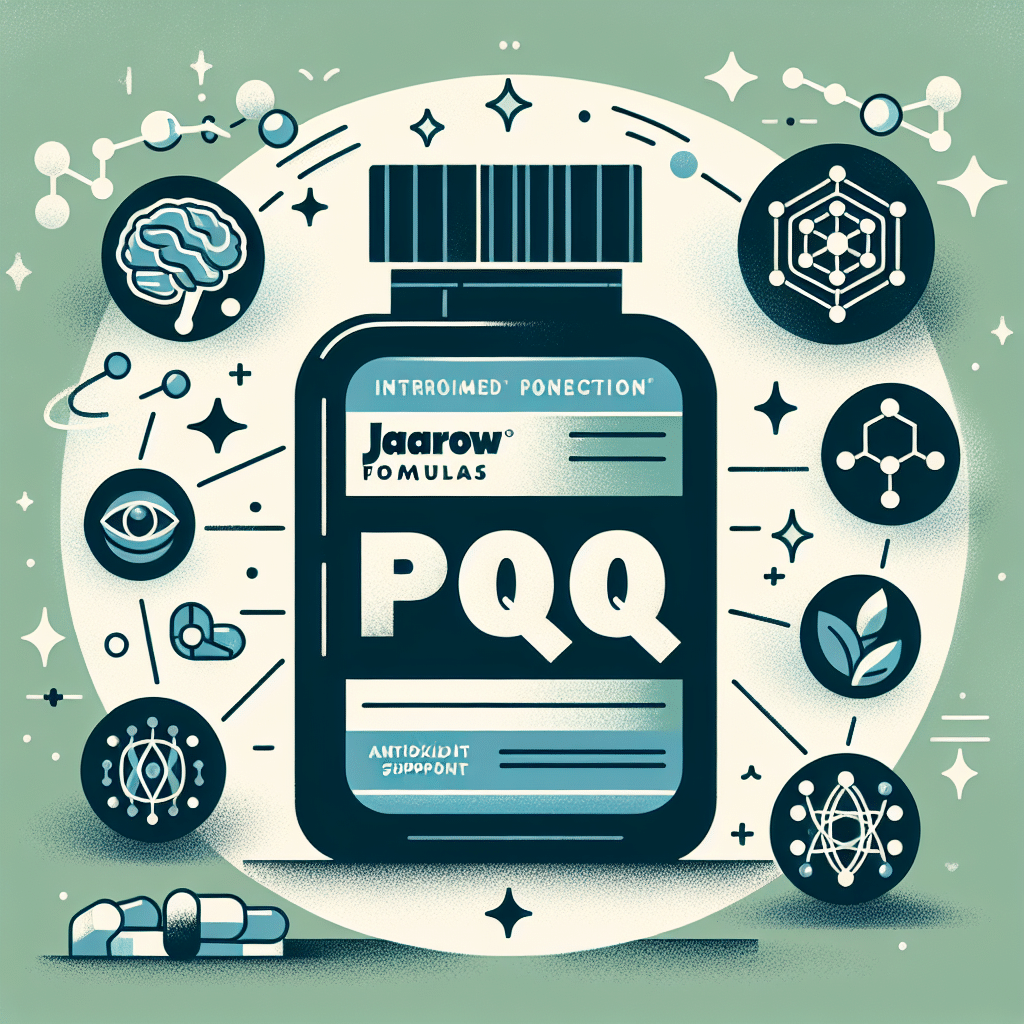 Jarrow Formulas PQQ: Health Benefits