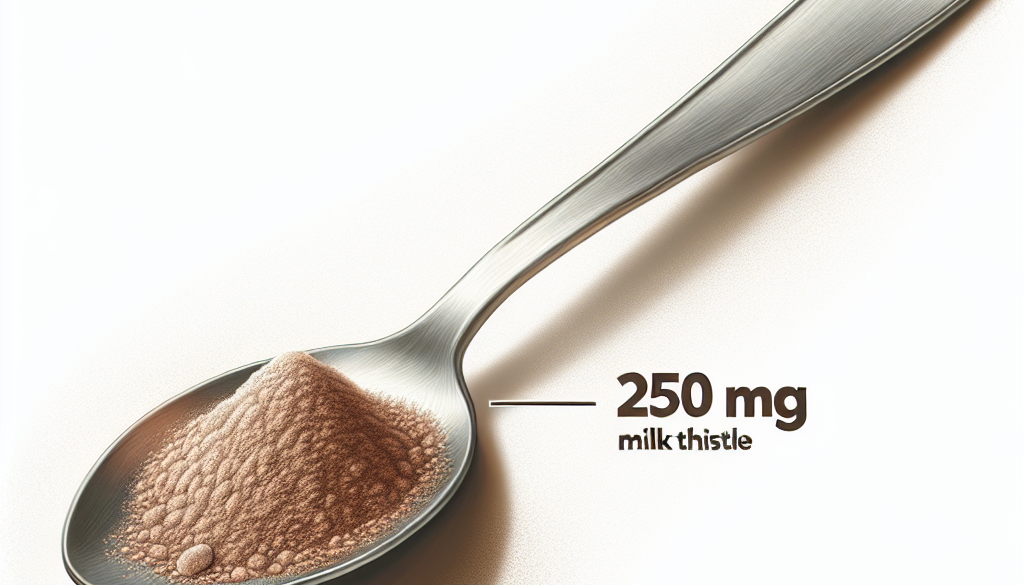 How Many Teaspoons Is 250 mg of Milk Thistle?