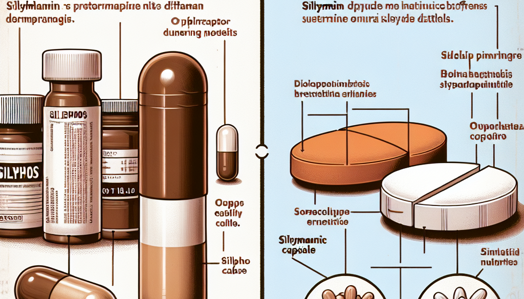 Siliphos vs Silymarin: Key Differences