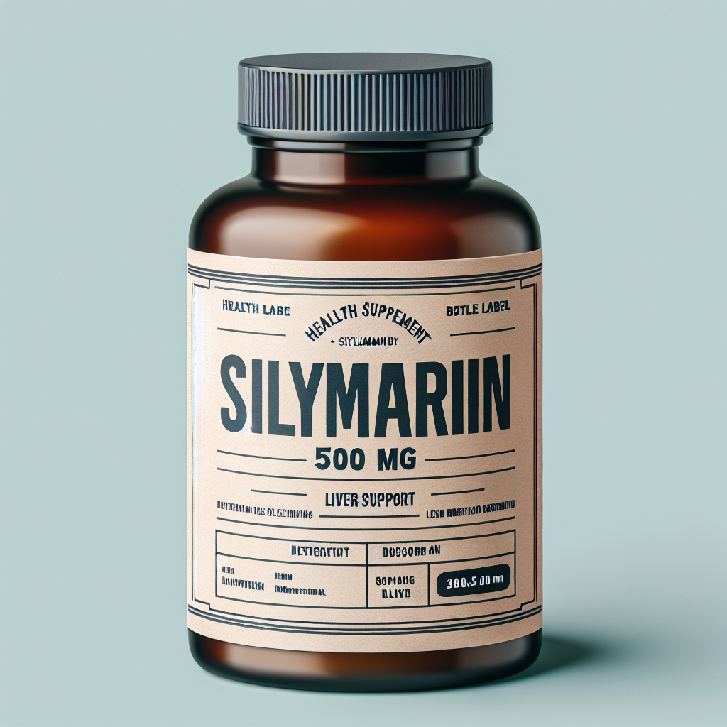 Silymarin 500 mg for Liver Support