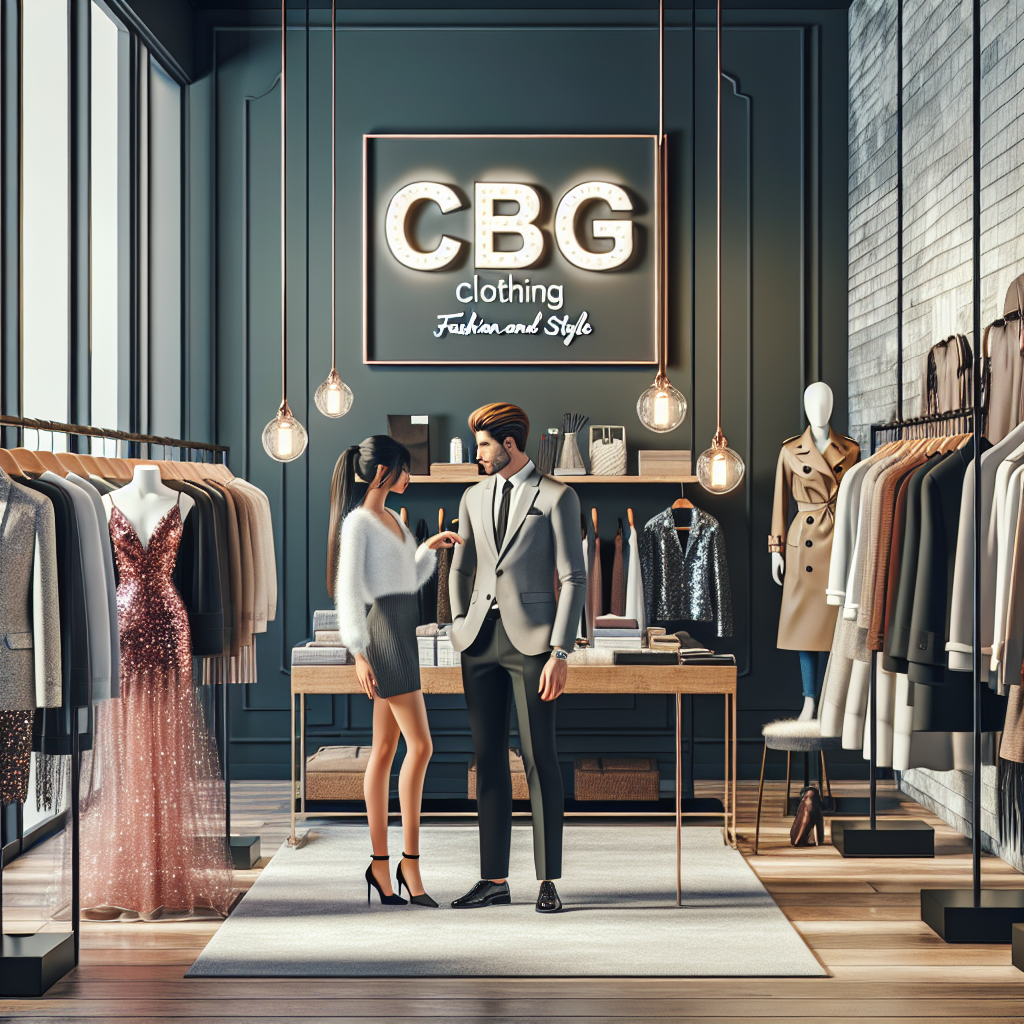 CBG Clothing: Fashion and Style