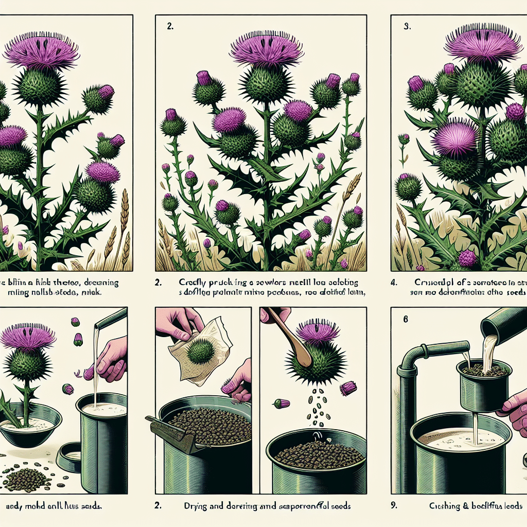 How to Extract Milk Thistle from Plant