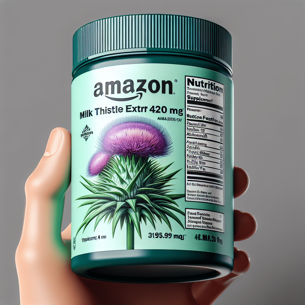 Amazon Milk Thistle Extract 420 mg