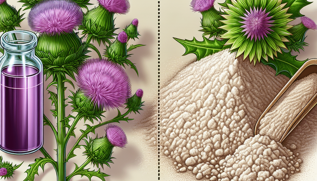 Milk Thistle Extract vs Powder: Differences