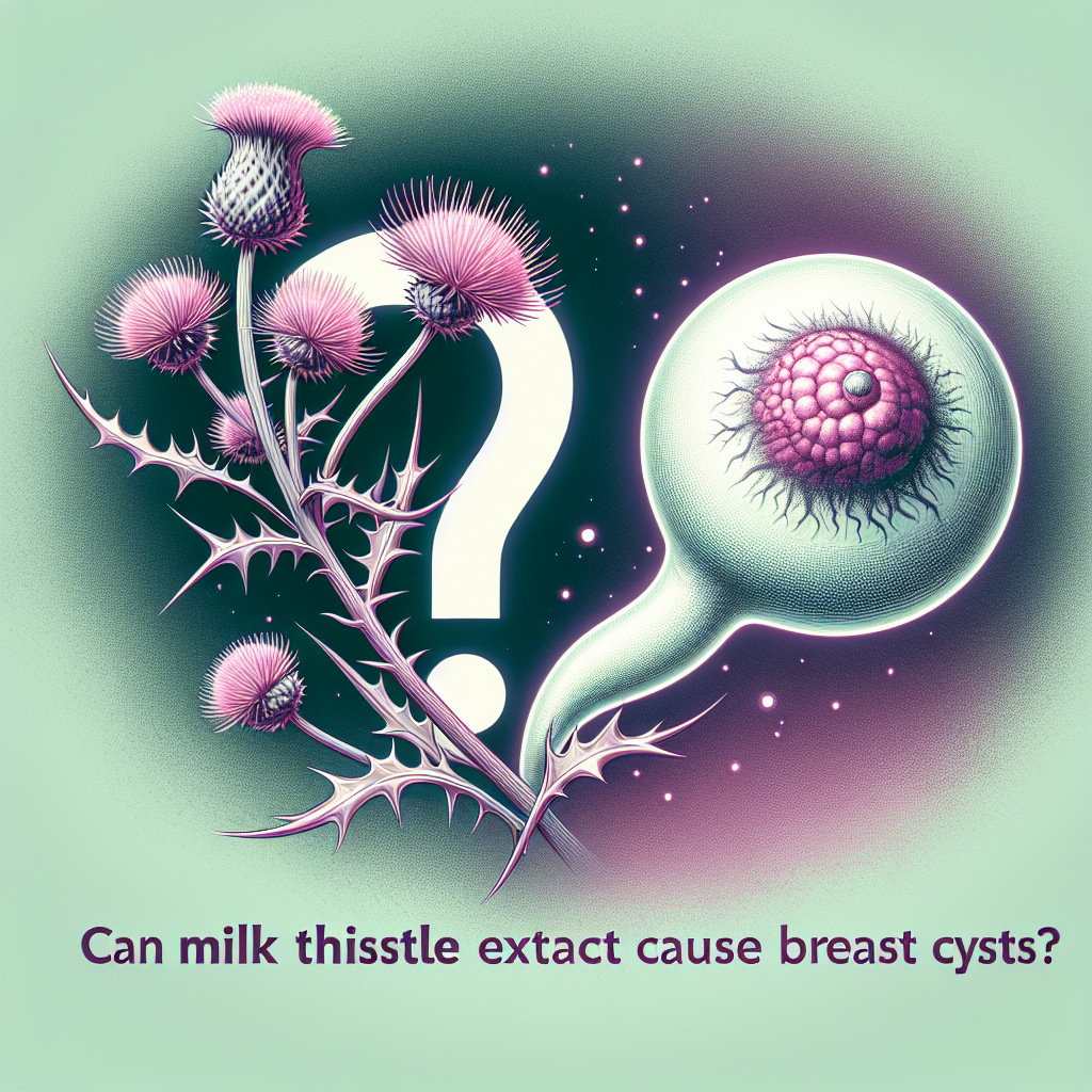 Can Milk Thistle Extract Cause Breast Cysts?