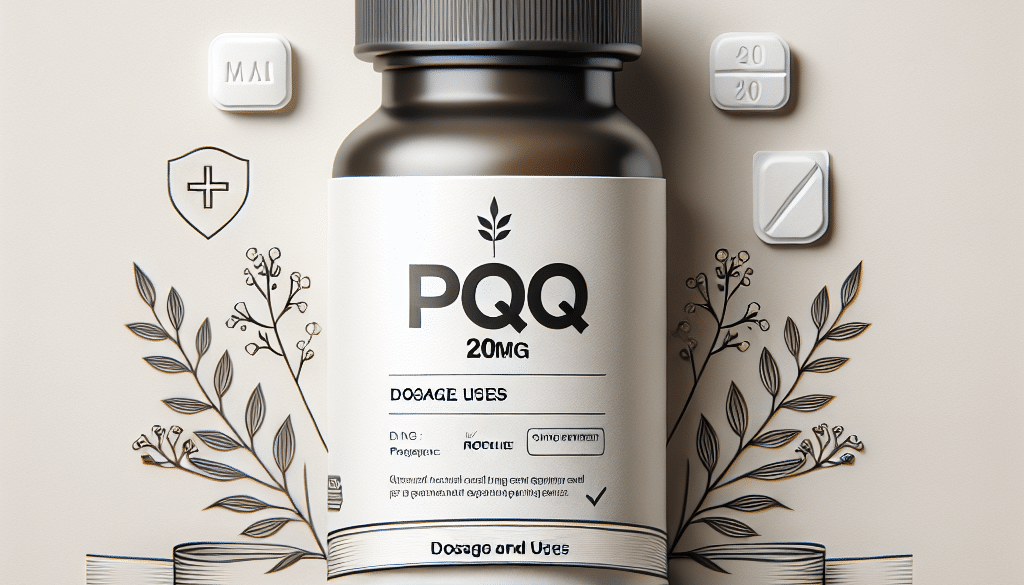 PQQ 20mg: Dosage and Uses