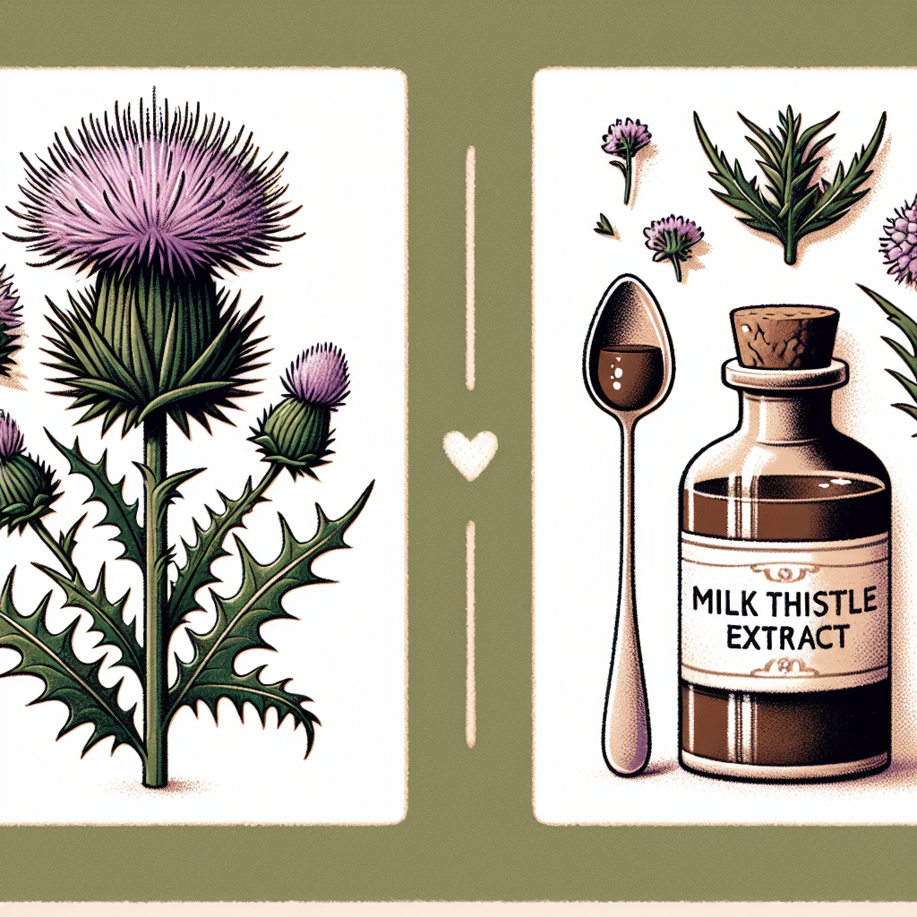 Difference Between Milk Thistle and Extract